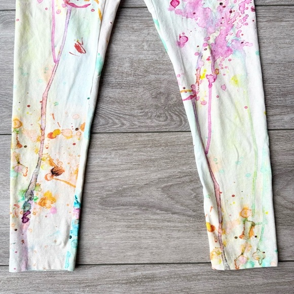 NWT Grizas Abstra Splattered Pattern Leggings - Picture 5 of 12
